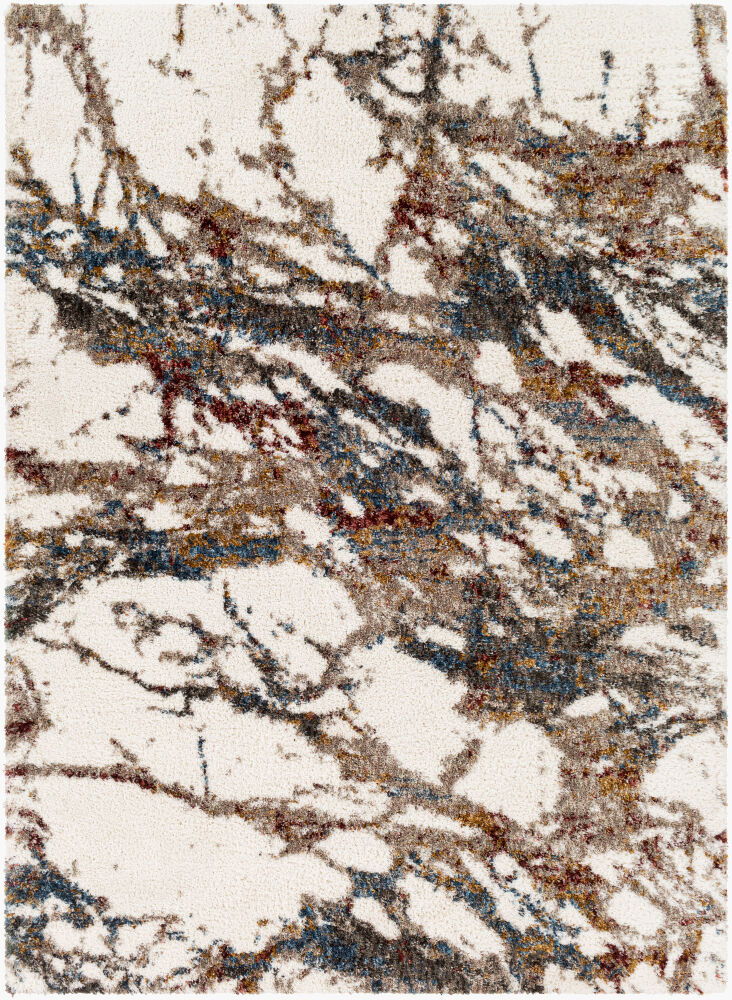 Celestial Shag Machine Woven Rug, by Surya, 6'11.86" length x 5'2.99" width