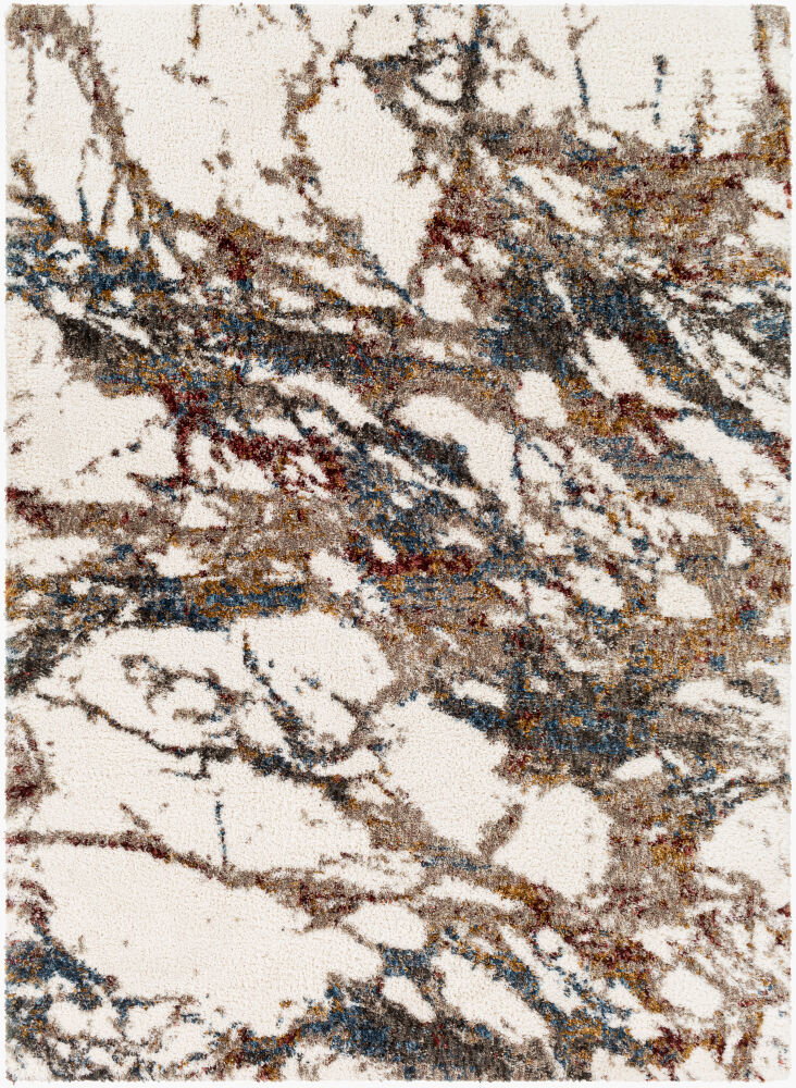 Celestial Shag Machine Woven Rug, by Surya, 6'11.86" length x 5'2.99" width
