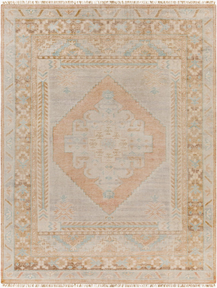Anadolu Handmade Rug, by Surya, 1'6" length x 1'6" width