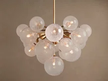 Online Designer Combined Living/Dining Mandoza Chandelier