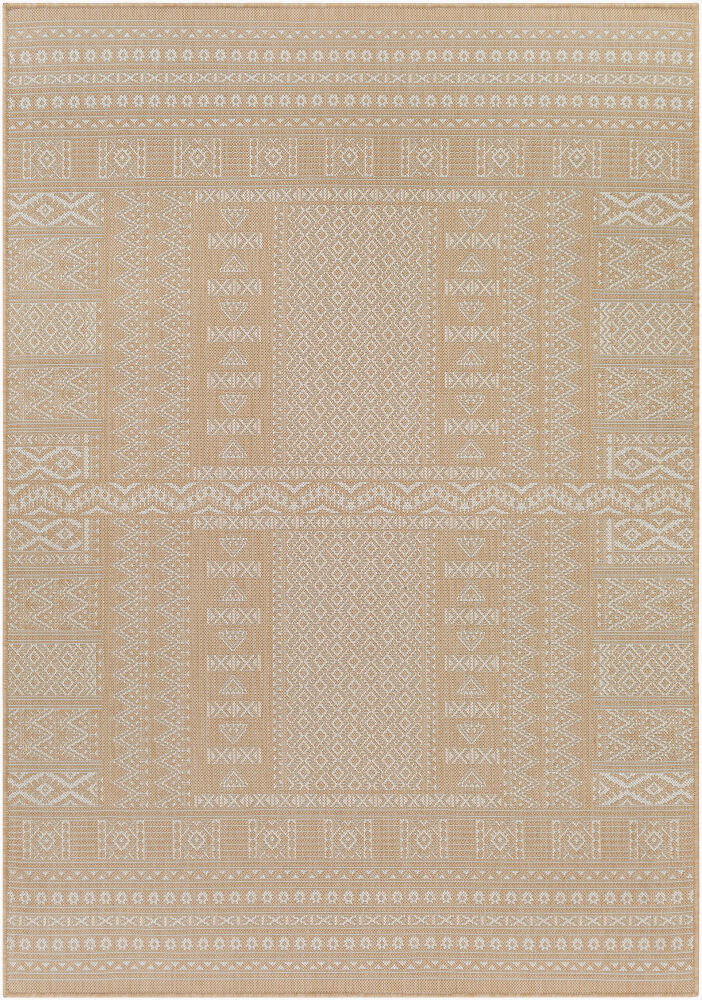 Malibu Machine Woven Rug, by Surya, 1'3.75" length x 1'3.75" width