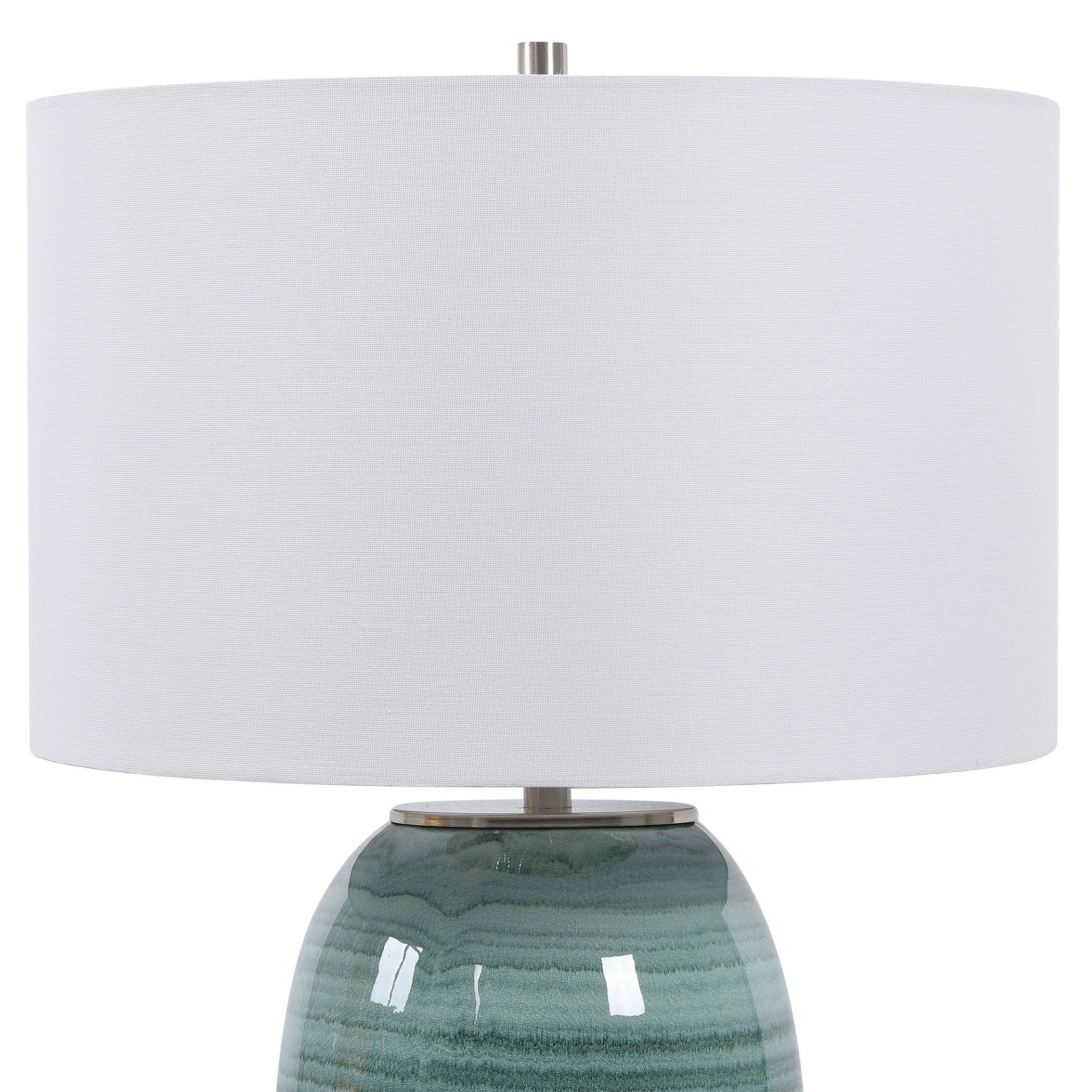 Caicos Teal Table Lamp large image 