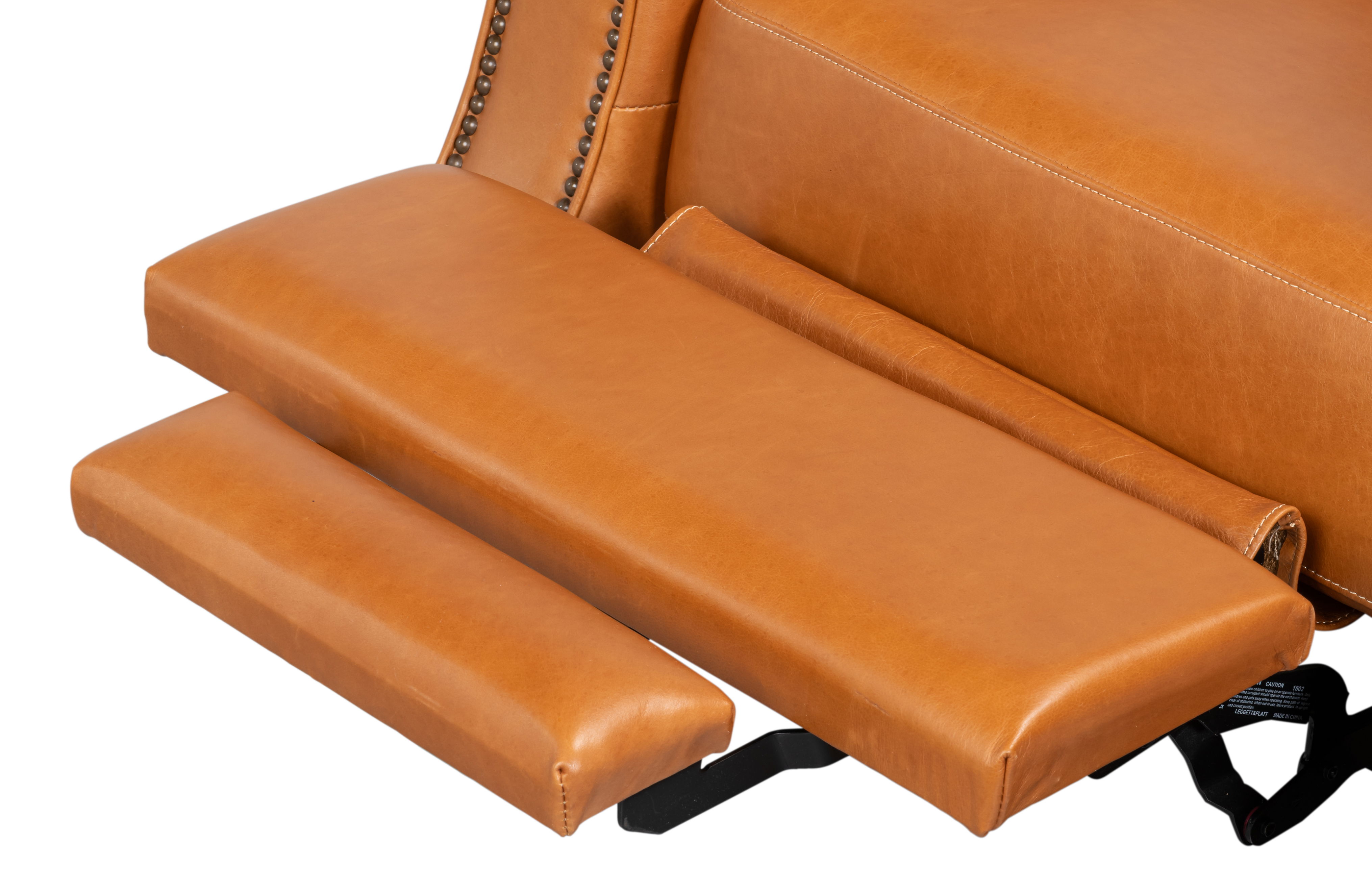 Bradford Leather Recliner large image 