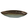 Iroquois Green Glaze Bowl, Decorative Tray by Uttermost, 15.75" width x 3.5" height x 7.5" depth thumbnail 3