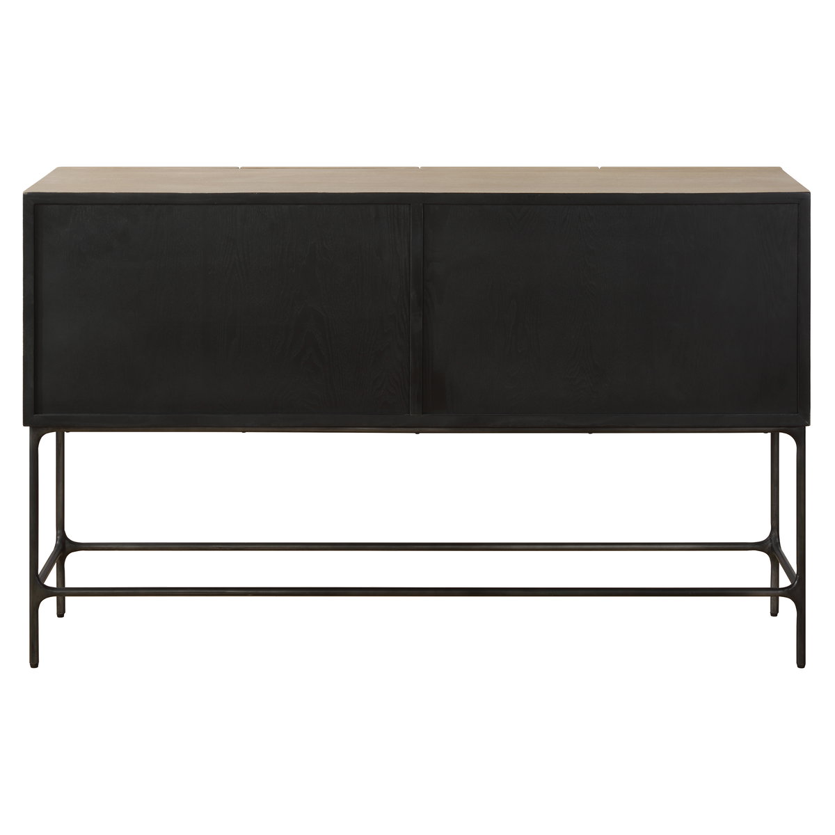 Lunar 4 Door Elm Wood Cabinet, Cabinets & Chest by Uttermost, 53.7" width x 33.4" height x 15" depth View 10