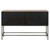 Lunar 4 Door Elm Wood Cabinet, Cabinets & Chest by Uttermost, 53.7" width x 33.4" height x 15" depth thumbnail 10