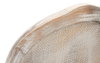 Oval Cane Back S/Chair Grey Oak  Taupe, by Sarreid, 2' length x 1'9" width x 3'5" height thumbnail 6