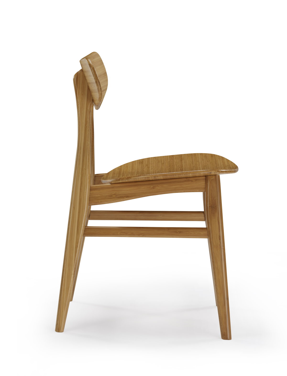 Cassia Dining Chair, Caramelized, (Set of 2), by Greenington, 22.5" length x 19.5" width x 31" height View 6