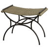 Playa Seagrass Small Bench, Benche by Uttermost, 26.25" width x 21.25" height x 18" depth thumbnail 5