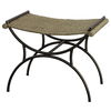 Playa Seagrass Small Bench, Furniture by Uttermost, 26.25" width x 21.25" height x 18" depth thumbnail 5