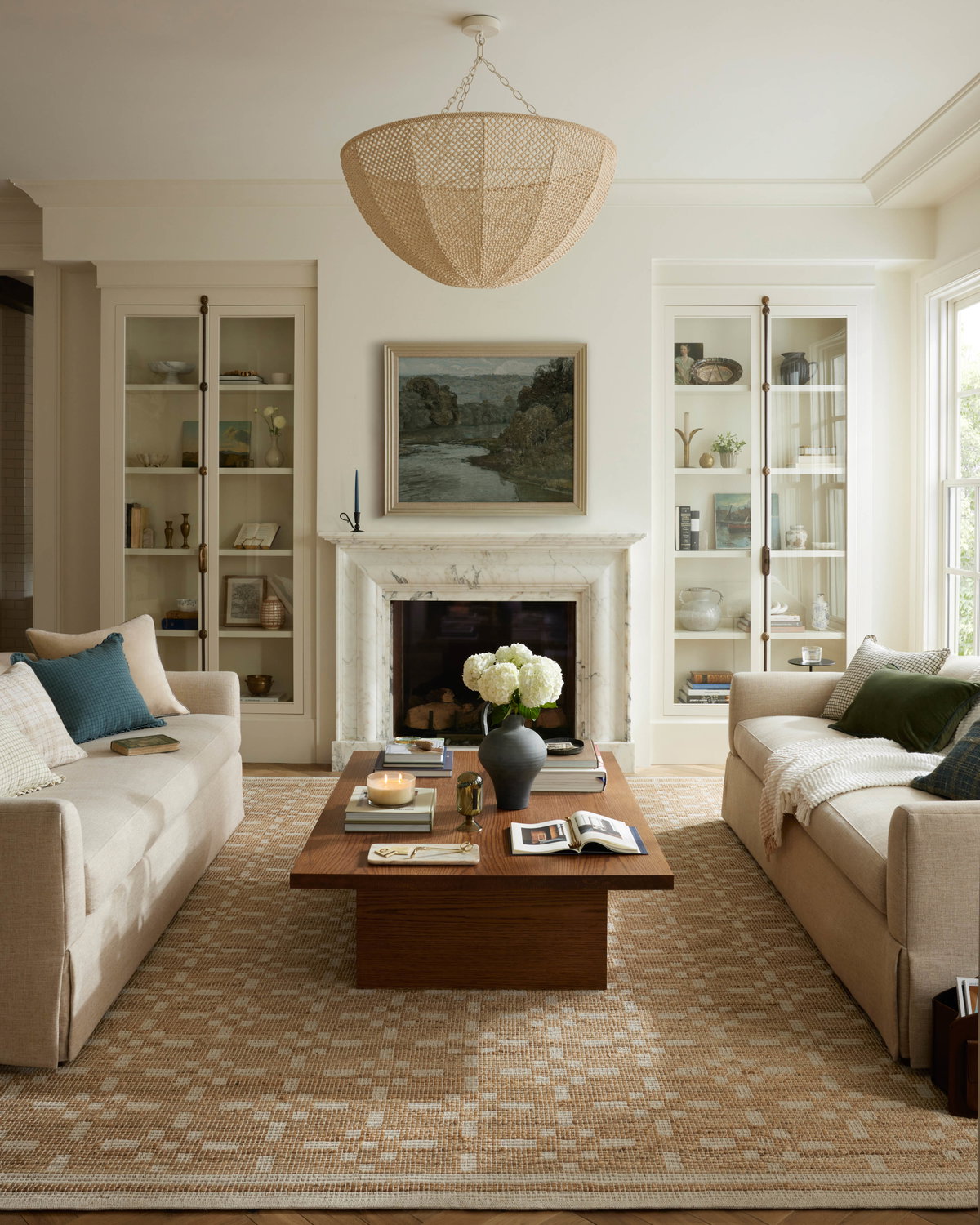 Chris Loves Julia x Loloi Judy Rug, 5' length x 7'6" width View 2
