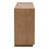 Malindaz Sideboard Light Natural, Sideboards & Buffet by Dovetail, 83.9" width x 33.75" height x 17.75" depth thumbnail 3