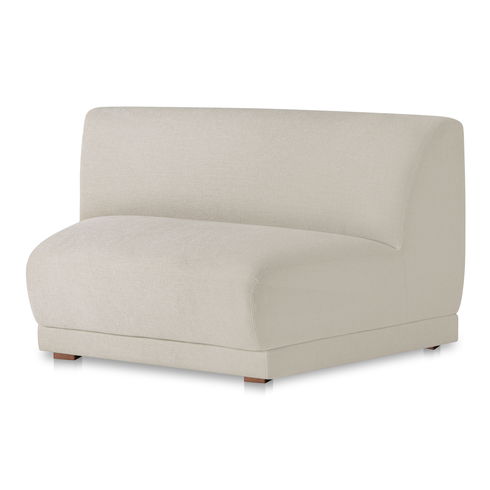 Fraser Wedge Slipper Chair Off White