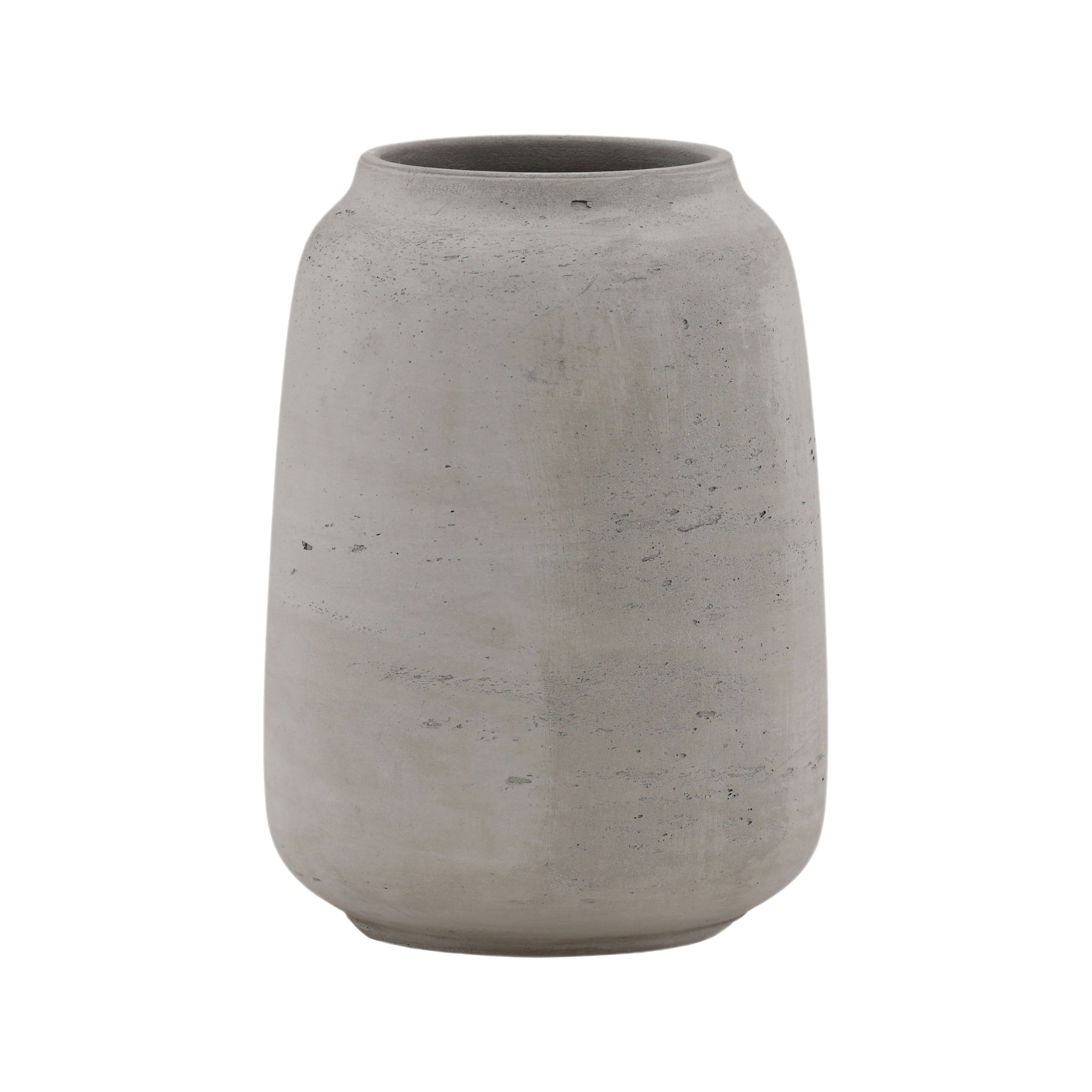 Iliad Vase Natural, Decor by Dovetail, 9.8" width x 13.4" height x 9.8" diameter x 9.8" depth View 1