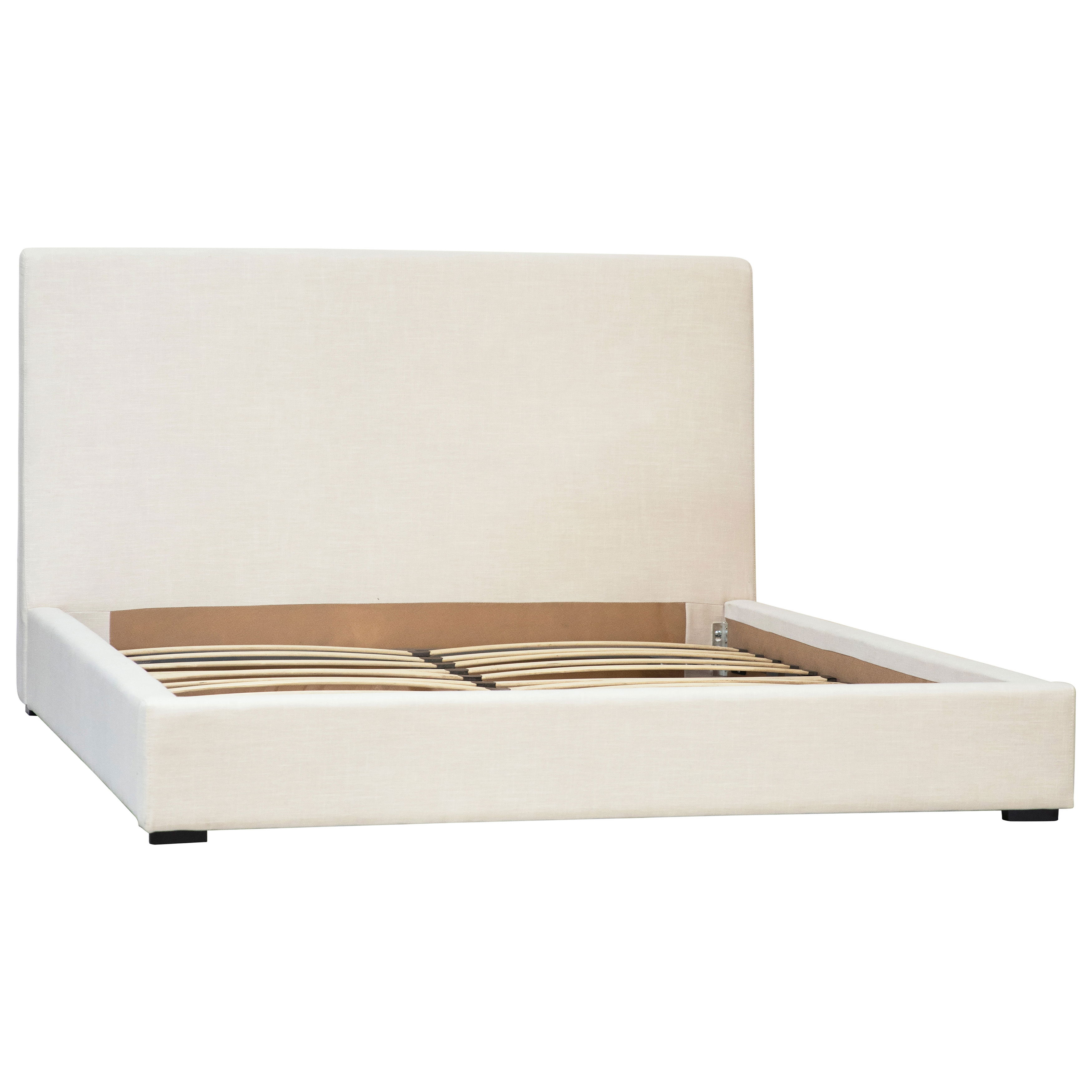Fabio Bed Eastking, by Dovetail, 83" width x 50" height x 90" depth View 2