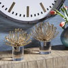 Aga Modern Sculptures Set/2, Figurines & Statue by Uttermost, 9" width x 10" height x 9" depth thumbnail 3