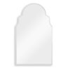 Brayden Nickel Arch Mirror, by Uttermost, 2'1.5" width x 3'6.6" height x 1" depth thumbnail 1