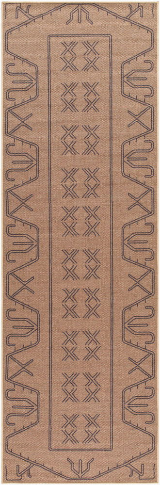 Ez Jute Machine Woven Rug, by Surya, 7'11.67" length x 2'5.92" width