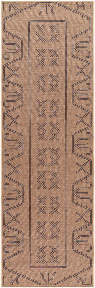 Ez Jute Machine Woven Rug, by Surya, 7'11.67" length x 2'5.92" width