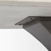 Maxton  Marble Top with Gunmetal Base Dining Table thumbnail 8