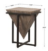 Bertrand Wood Accent Table, Furniture by Uttermost, 18.25" width x 25.25" height x 18.25" depth thumbnail 3