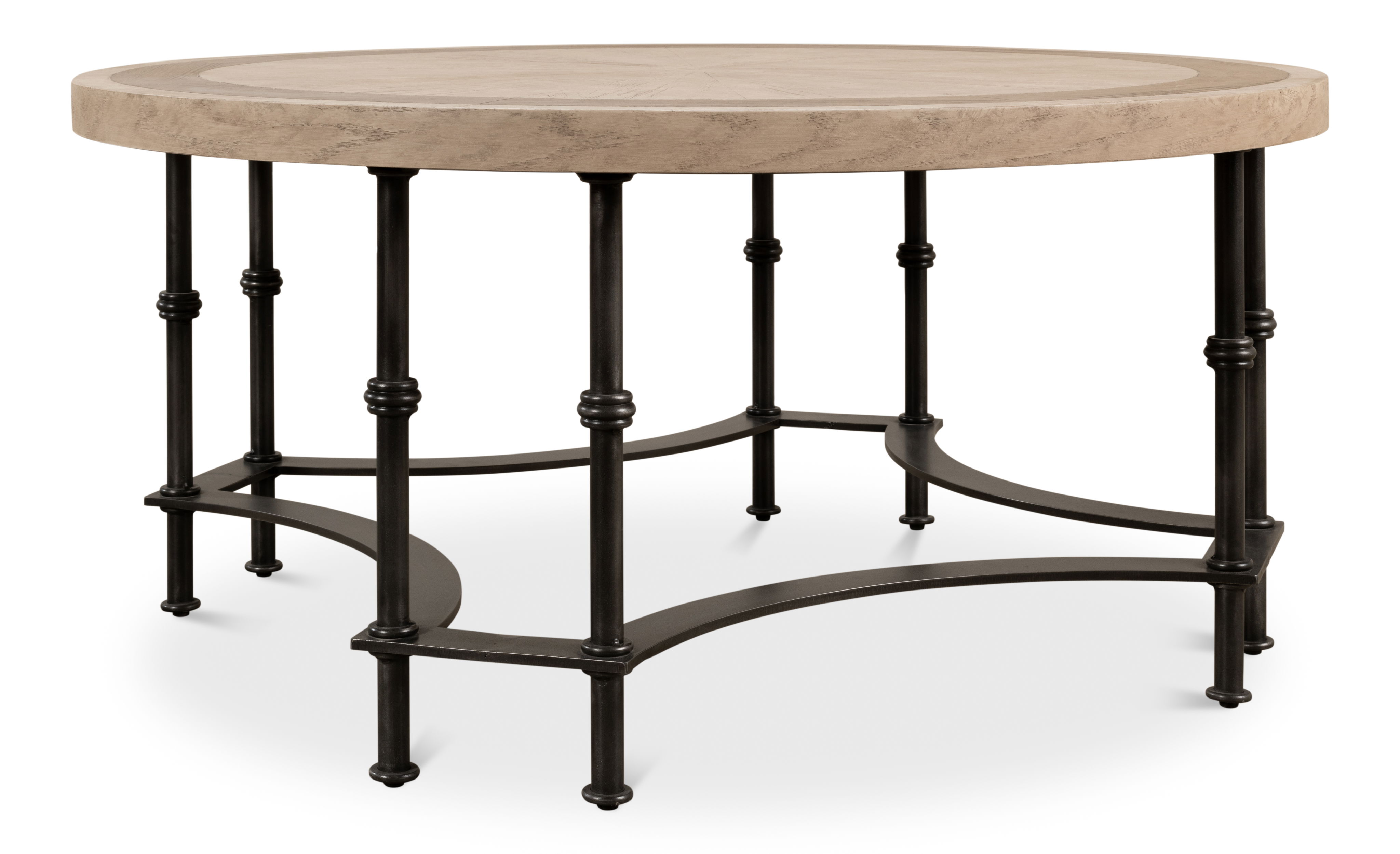 Chisholm Equestrian Cocktail Table, Grey large image 