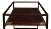 Trolley Side Table, by Sarreid, 1'2" length x 1'6" width x 2'1" height thumbnail 3