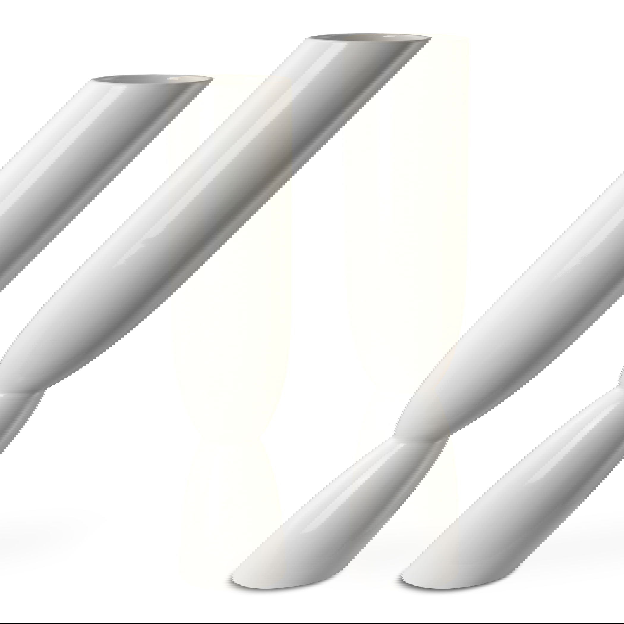 Kimist White Vases, S/2 large image 