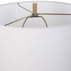 Estelle Glass Table Lamp, by Uttermost, 1'5" width x 1'10" height x 1'5" depth thumbnail 7