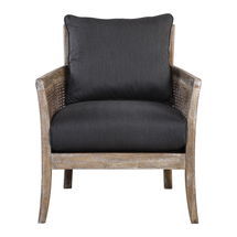 Online Designer Combined Living/Dining Encore Dark Gray Armchair