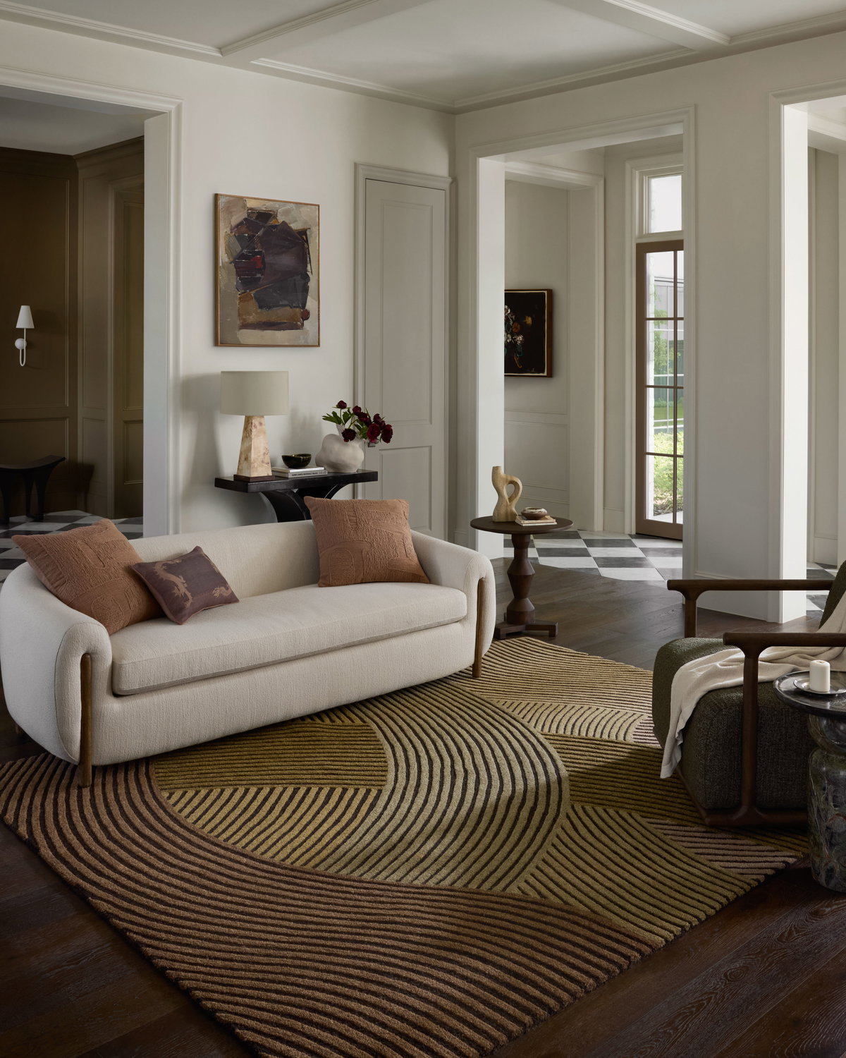 Brigette Romanek x Loloi Madi Rug, 5' length x 7'6" width View 3