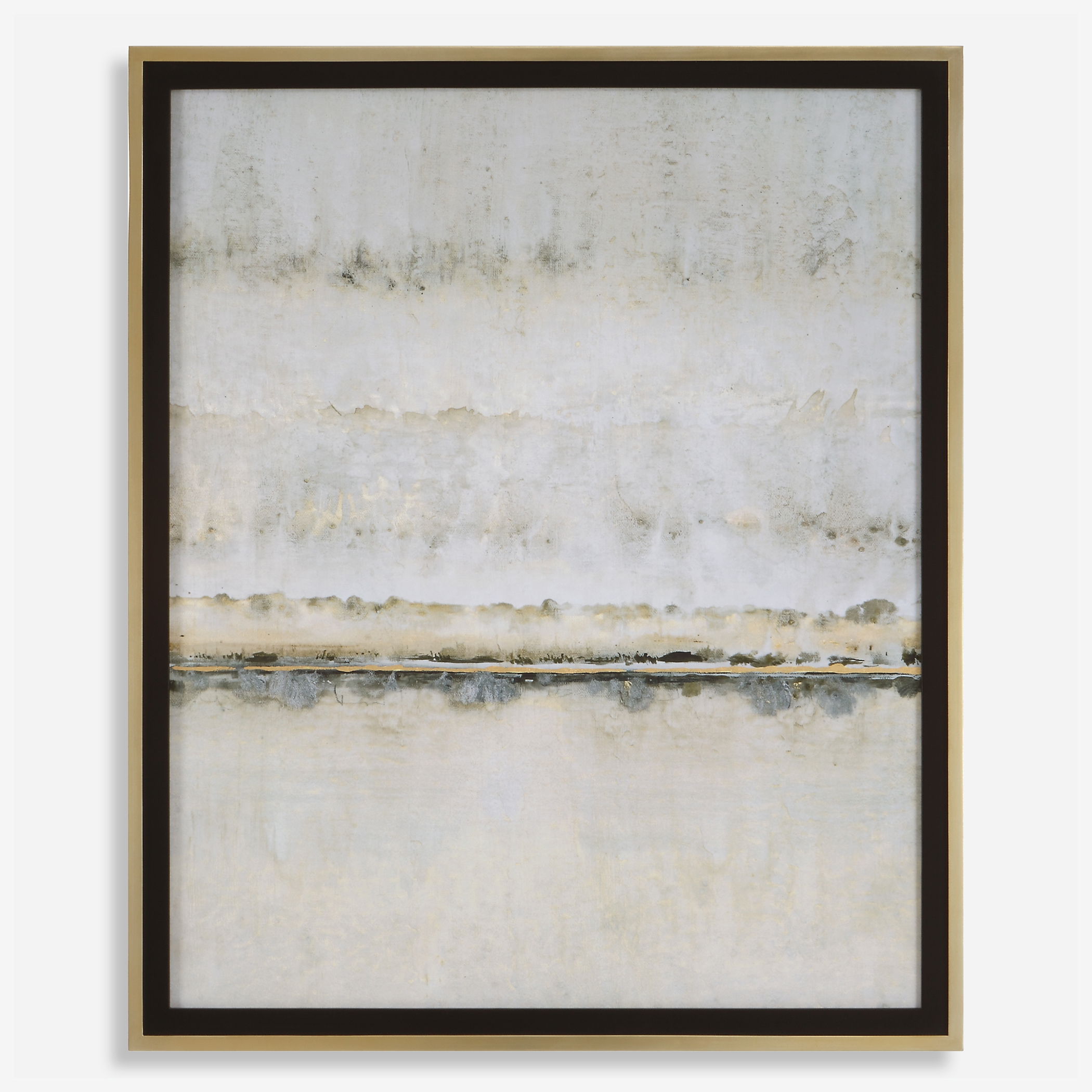 Gilded Horizon Framed Print large image 