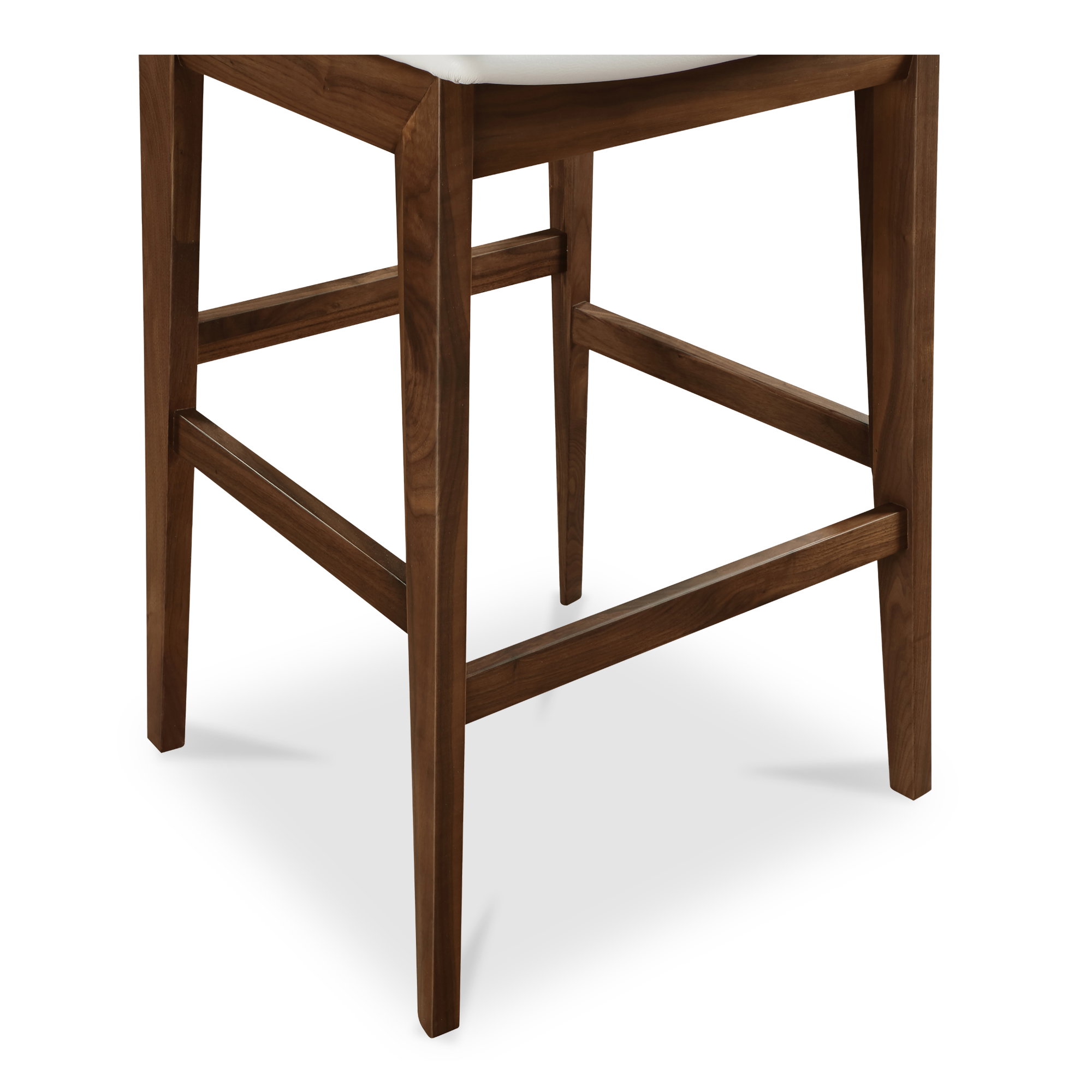 Deco Barstool White Pvc, Counter & Bar Stool by Moe's Home, 22.3" width x 43.3" height x 21" depth View 5