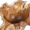 Teak Flow Natural Outdoor Bowl, Decorative Tray by Uttermost, 15.8" width x 10" height x 15.8" depth thumbnail 6