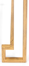 Parallel Lines Coffee Table, by Sarreid, 2' length x 4' width x 1'7" height thumbnail 4