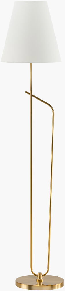 Loreto Accent Floor Lamp, by Surya, 12" width x 61" height