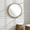 Carbet Round Rope Mirror, by Uttermost, 3'3.75" width x 3'3.75" height x 2" depth thumbnail 2