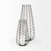 Petiole I Small Gold Toned Metal Table Candle Holder, Candles & Candle Holder by Mercana, 8.27" length x 8.27" width x 16.14" height thumbnail 6