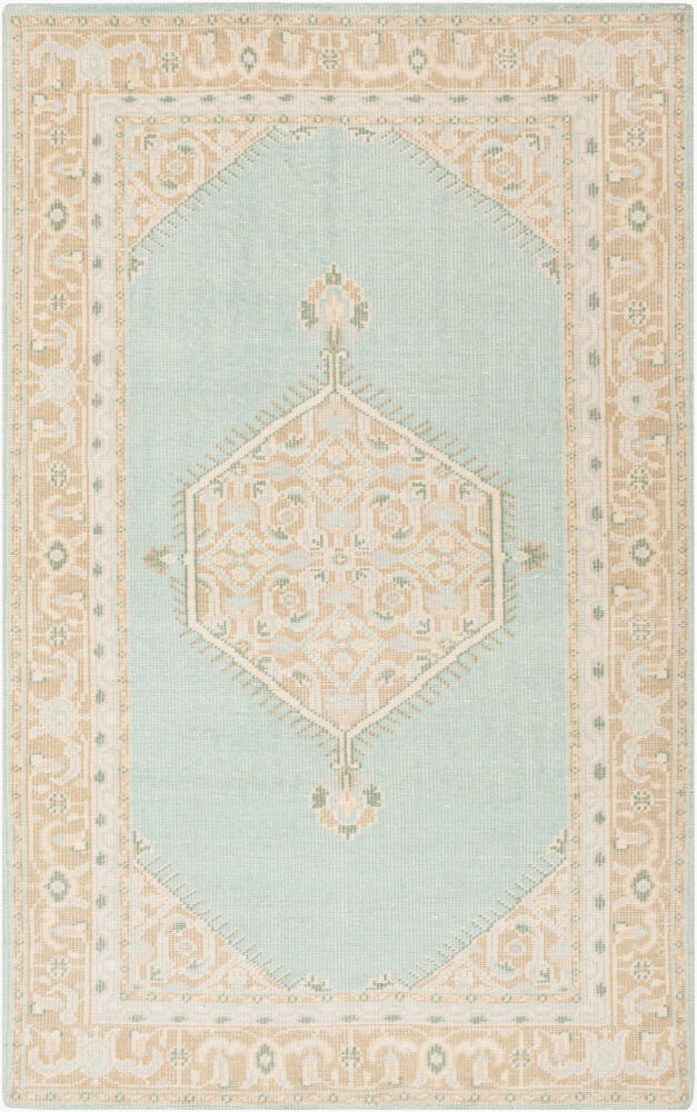 Zahra Handmade Rug, by Surya, 8'6" length x 5'6" width