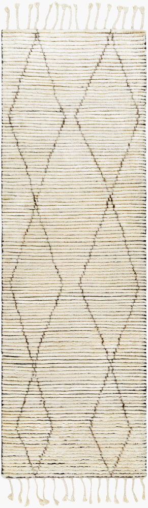 Camille Handmade Rug, by Surya, 8' length x 2'6" width