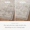 Magnolia Home by Joanna Gaines x Loloi Millie Rug, 1'6" length x 1'6" width thumbnail 5