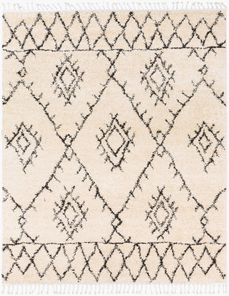 Berber Shag Machine Woven Rug, by Surya, 13'11.32" length x 10'0.08" width
