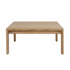 Zahara Outdoor Coffee Table Natural, by Dovetail, 56.2" width x 14.37" height x 31.5" depth thumbnail 3