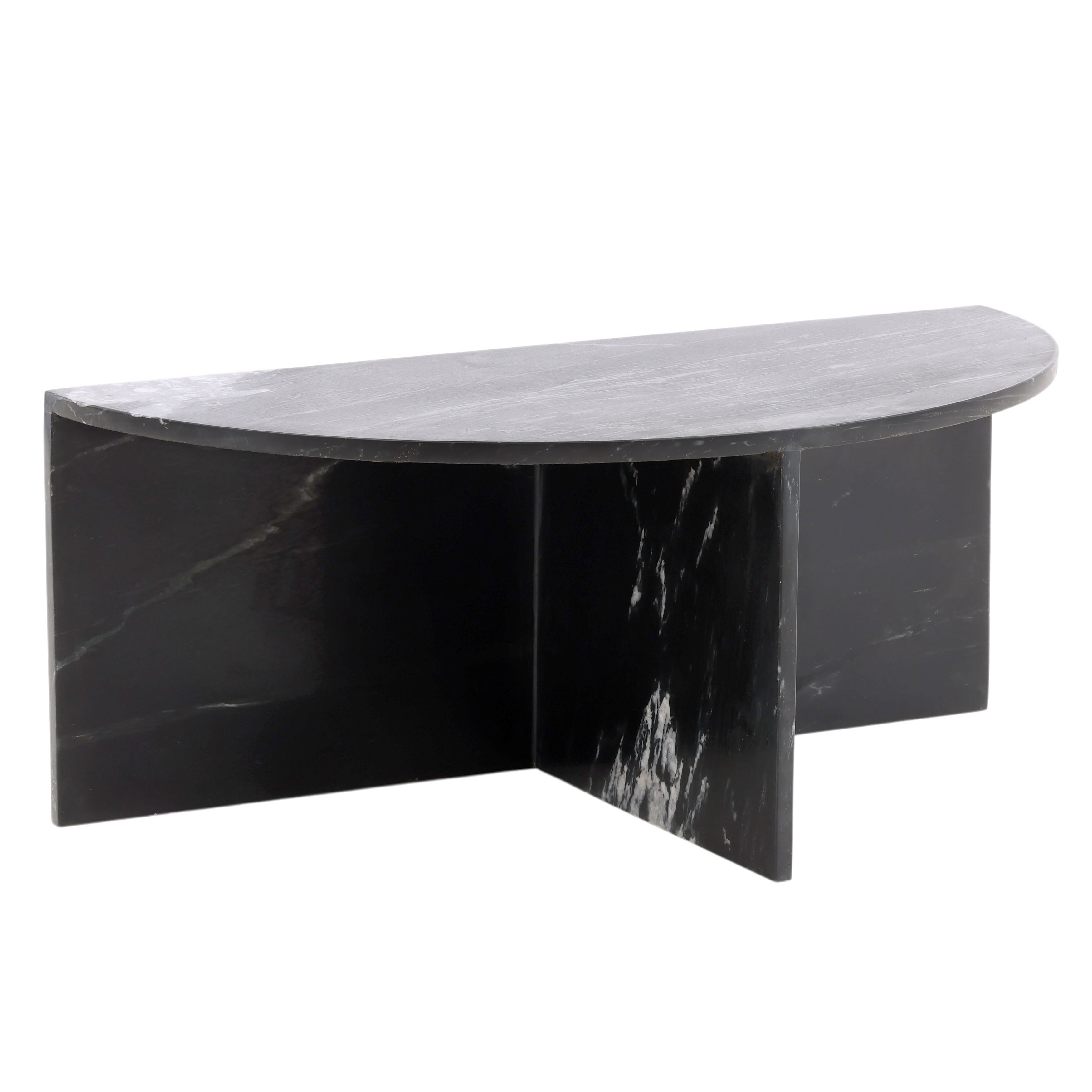 Harrington Coffee Table Set of 2 Black Cream large image 