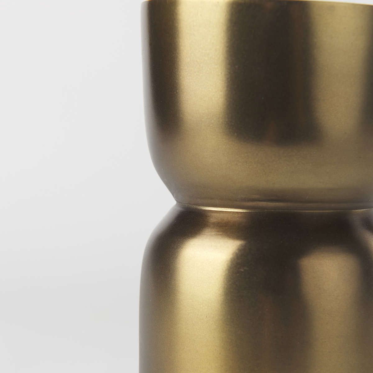 Malta Aluminum Candle Holder Small, Candles & Candle Holder by Mercana, 2.5" length x 2.5" width x 5" height View 8