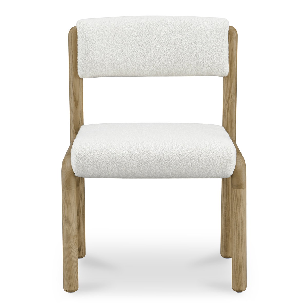 April Dining Chair White-set Of Two, by Moe's Home, 21.6" width x 32" height x 23" depth View 1