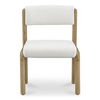 April Dining Chair White-set Of Two, by Moe's Home, 21.6" width x 32" height x 23" depth thumbnail 1