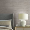Jute Silver & Taupe Metallic Wallpaper, by York Wall, 24' length x 3' width x 0.02" depth thumbnail 3
