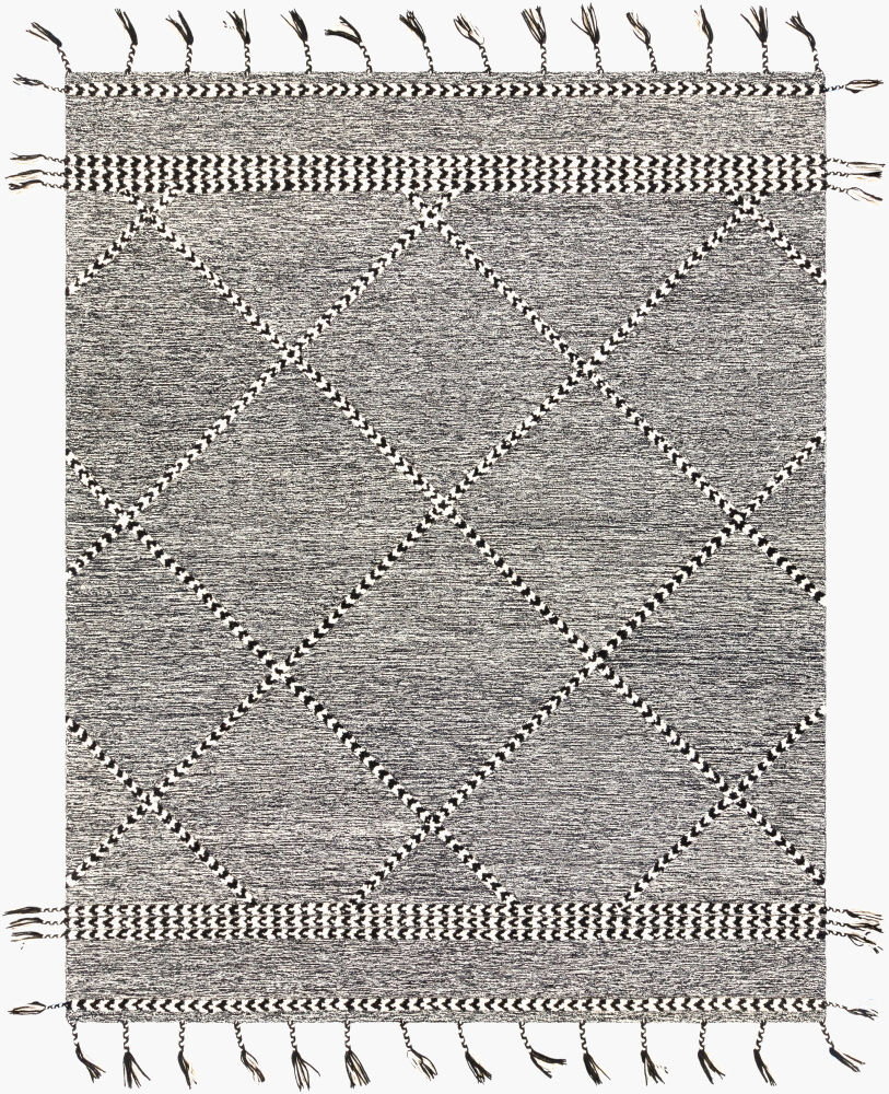 Zanafi Tassels Handmade Rug, by Surya, 12' length x 8'10" width
