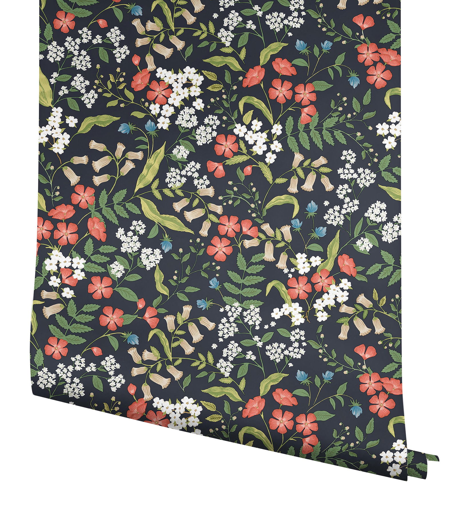 Sweetbrier Black Peel & Stick Wallpaper large image 
